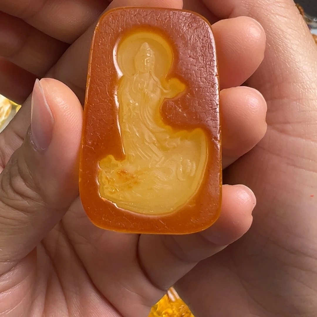 小***ɞ蜜蜡未镶嵌裸石蜜蜡