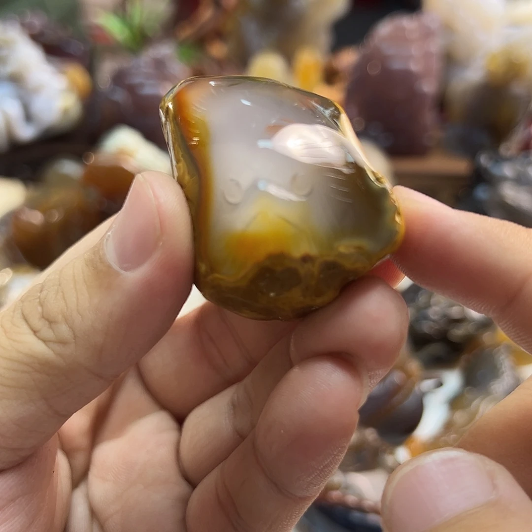 玛瑙/玉髓未镶嵌颈饰