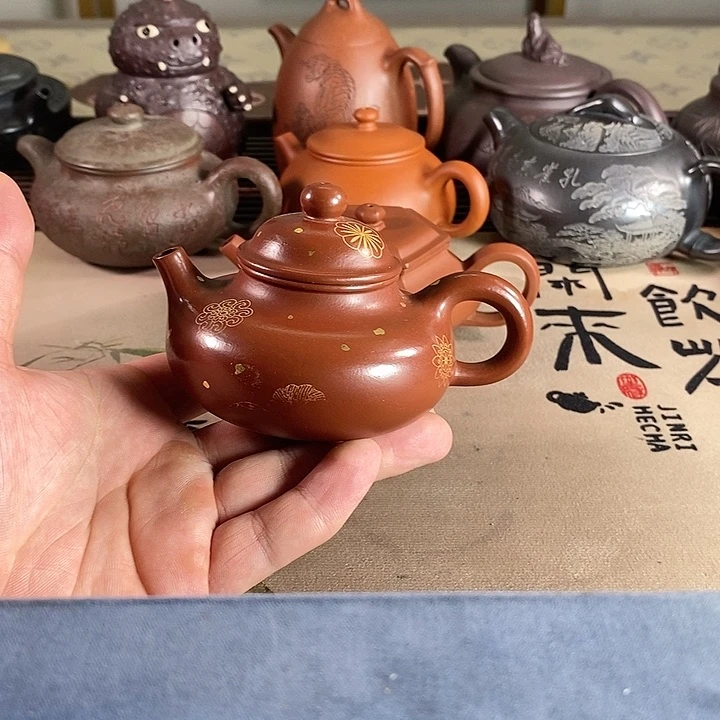 茶壶紫砂紫砂的微瑕