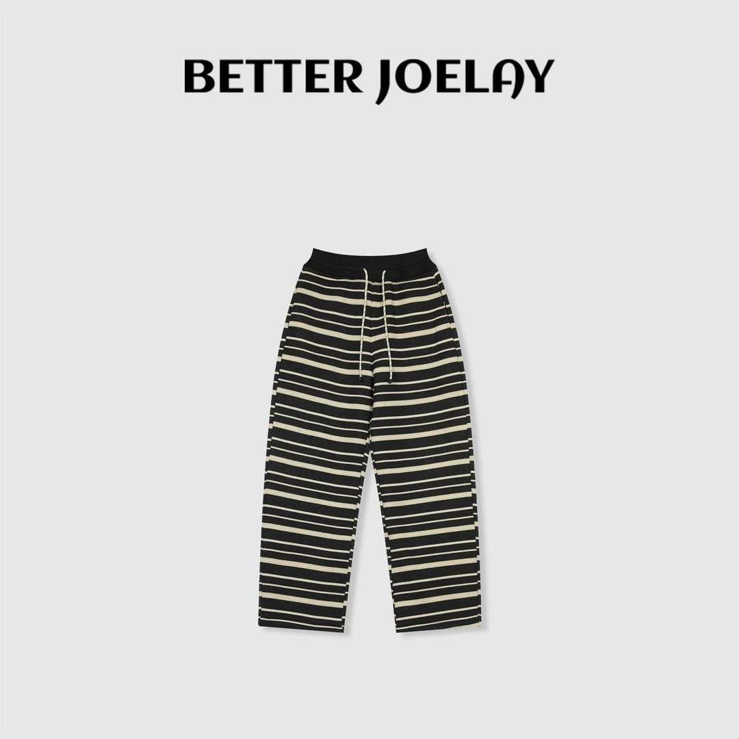（直播）BETTERJOELAY-加绒【冷烟岛屿】百搭宽松休闲运动裤慵懒Z1143