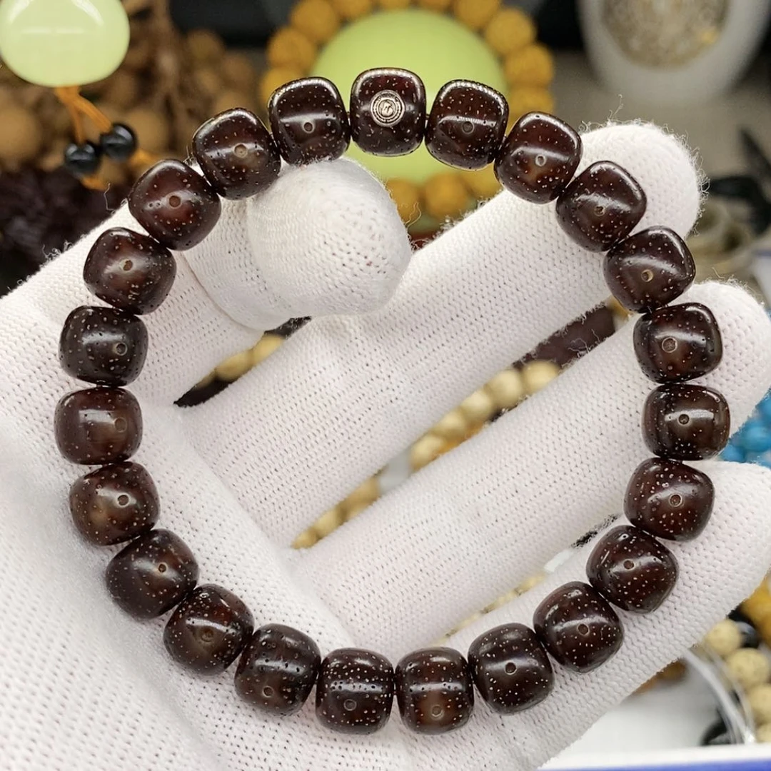 【闪购商品】星月菩提手串海南星月菩提红冰玉化