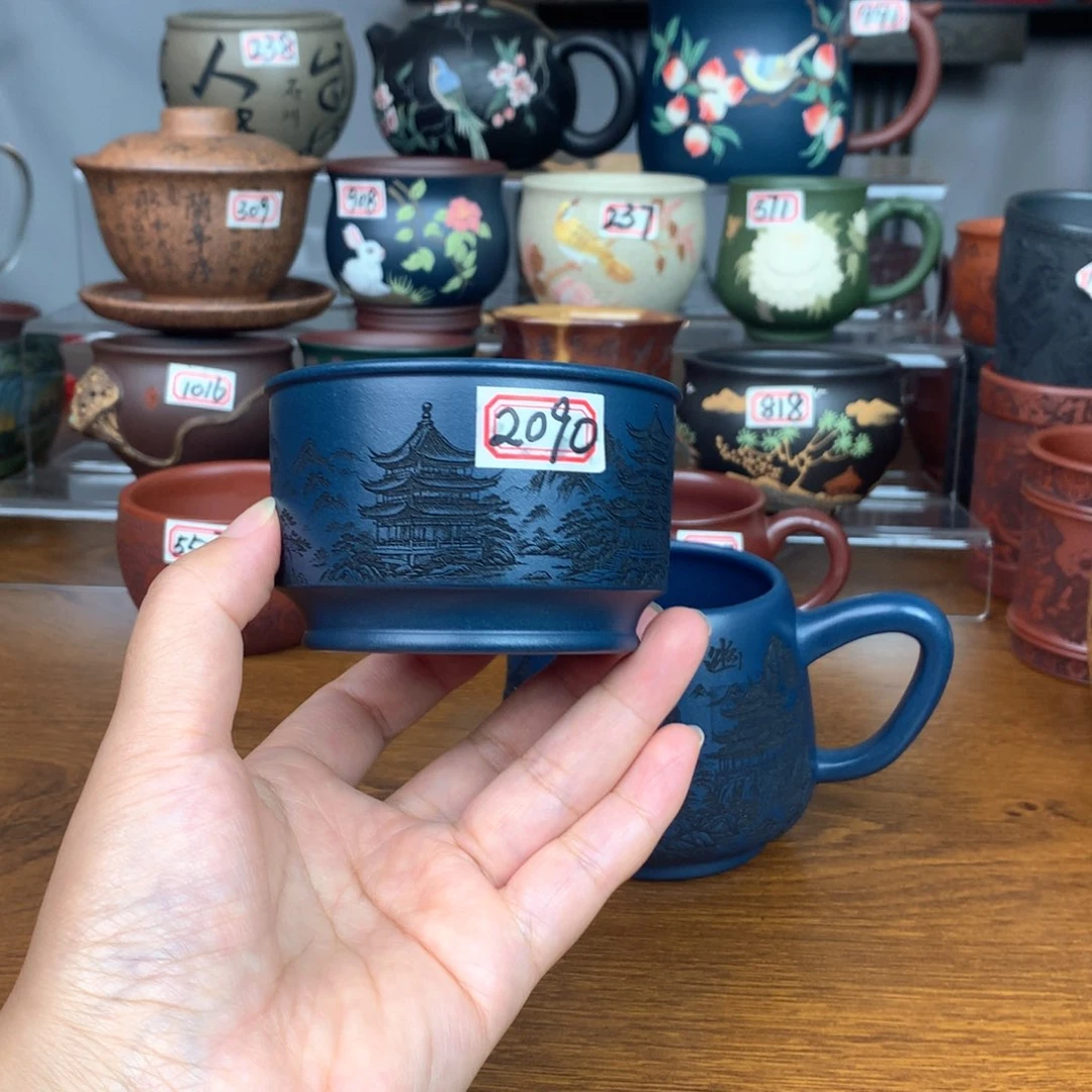 茶杯紫砂宜兴紫砂茶具
