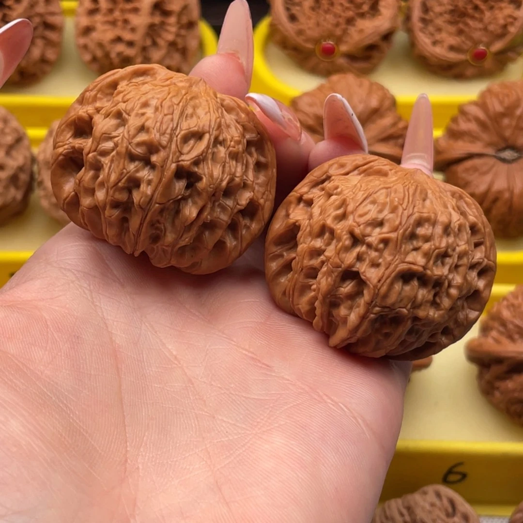 文玩核桃吊坠43磨盘全品