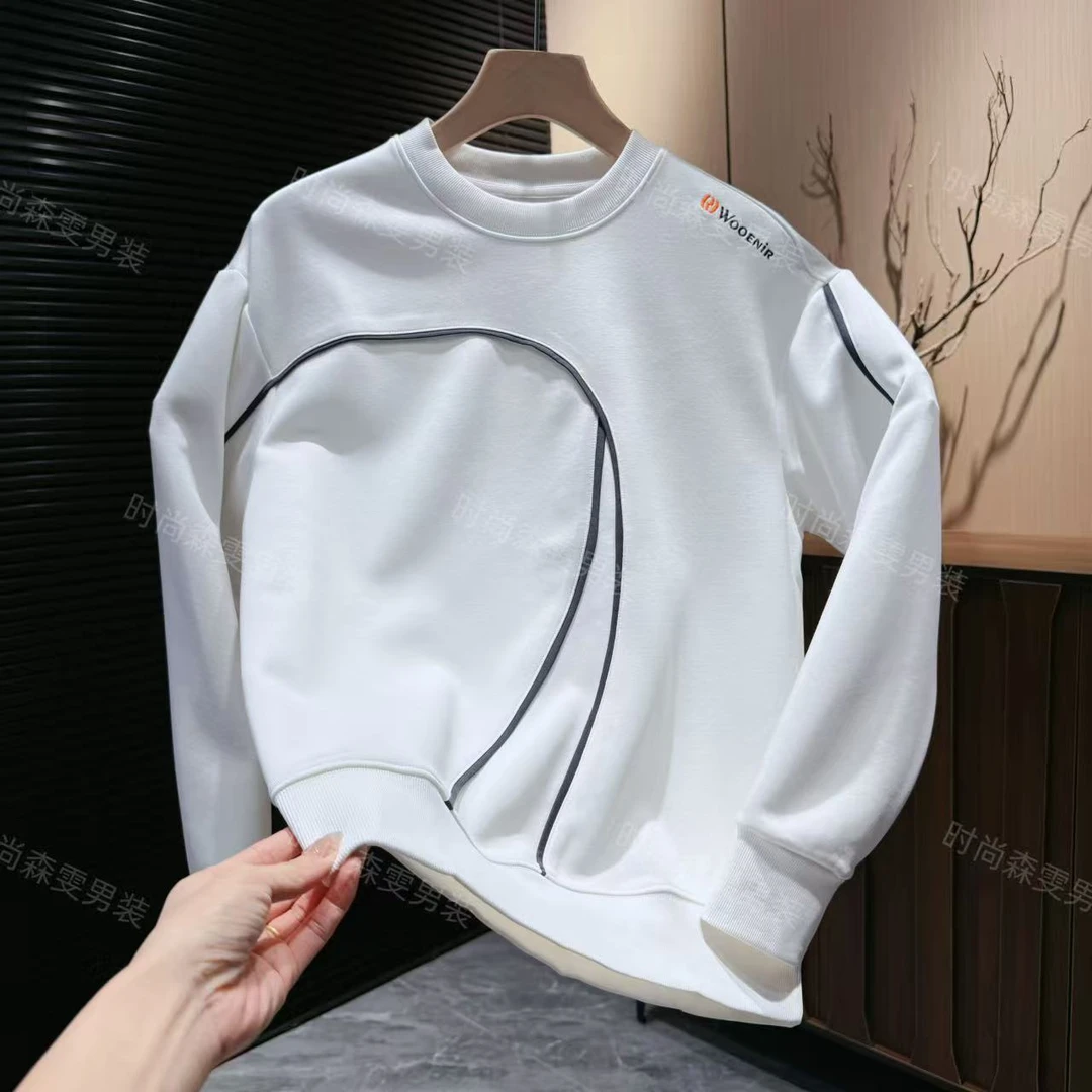 秋季新款高端潮流男士时尚休闲百搭卫衣62801