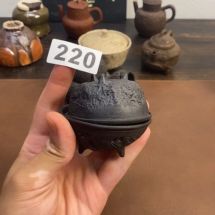 220紫砂手工对杯放漏