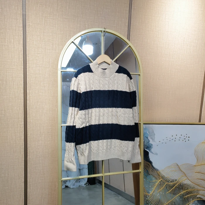 AE770孕妇红色拼接毛衣90-140