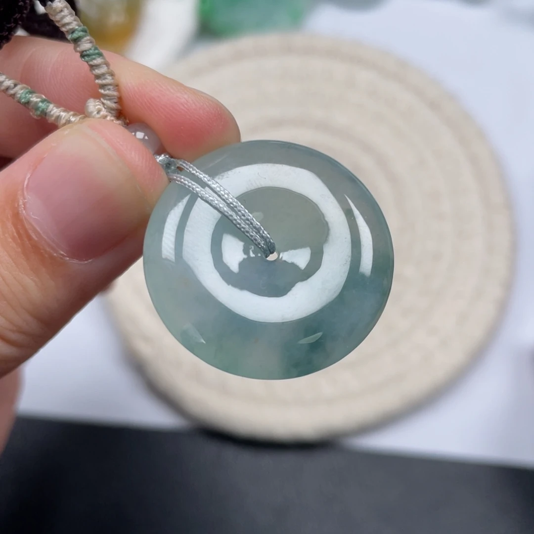 翡翠未镶嵌颈饰天然A货缅甸翡翠