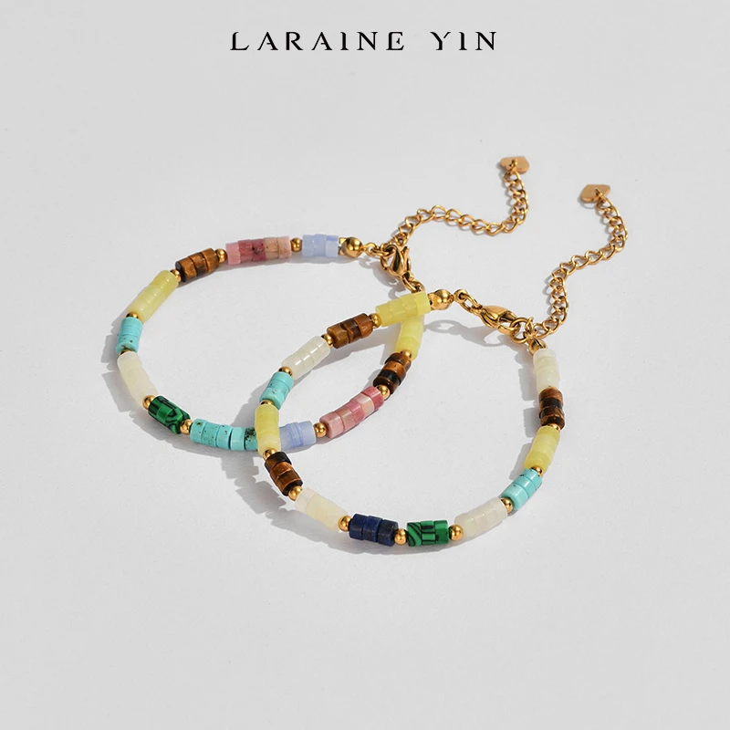 钛钢手链 原创设计手工串珠手串