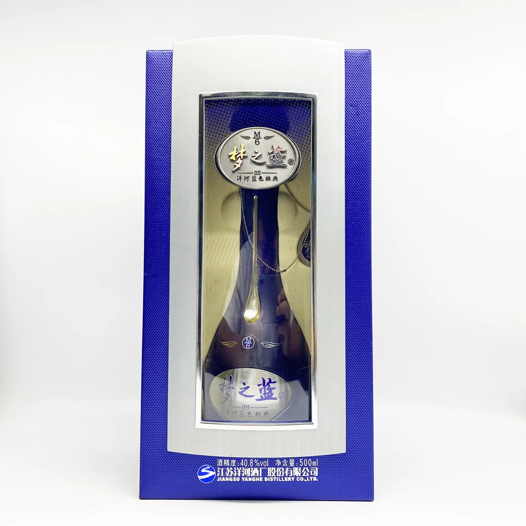 洋河老版梦之蓝M6  40.8度500ml*1瓶 白酒