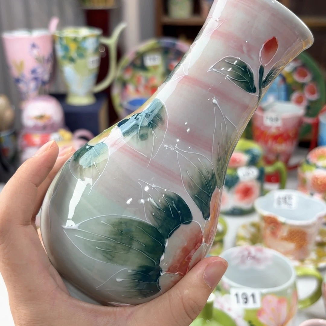 从**始景德镇手绘高温釉下彩陶瓷茶具