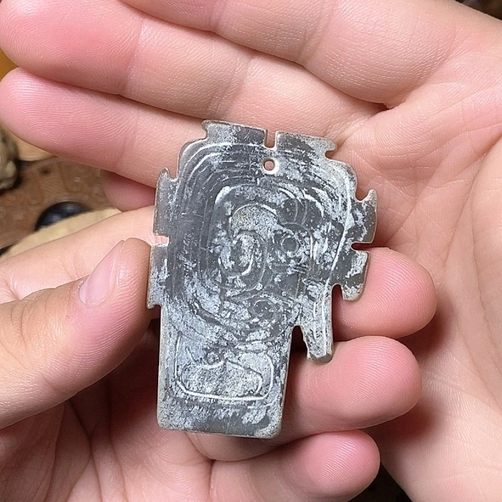 和田玉未镶嵌颈饰54