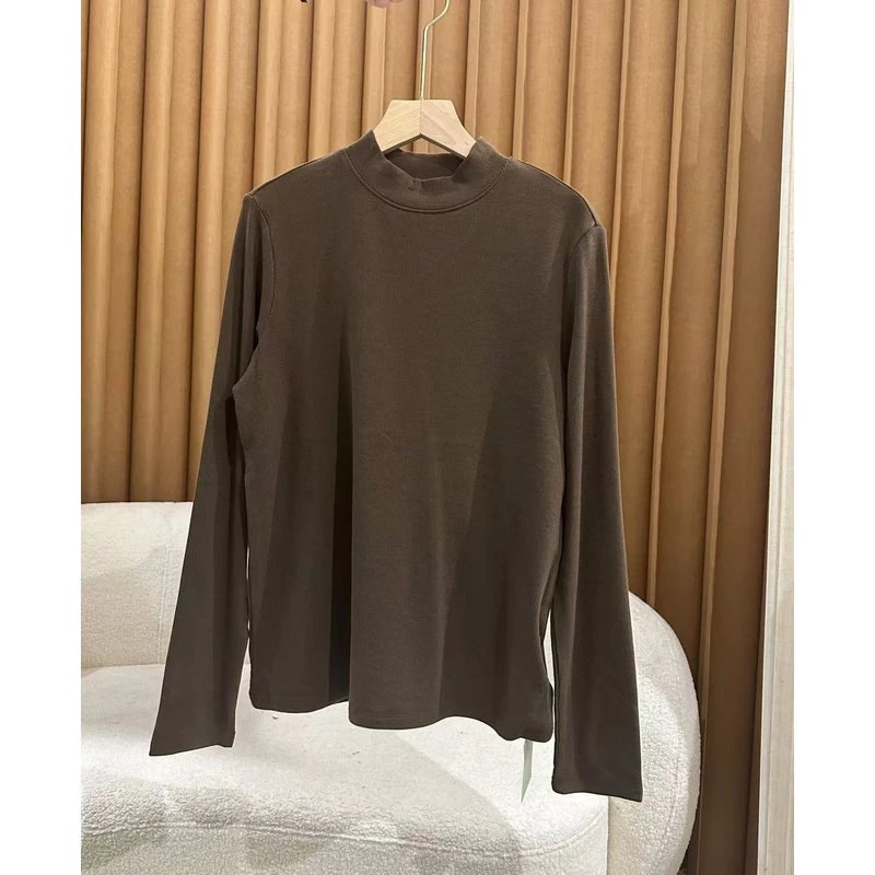 【PINGJIE】24秋冬：2662新款加绒超柔舒适高弹打底衫