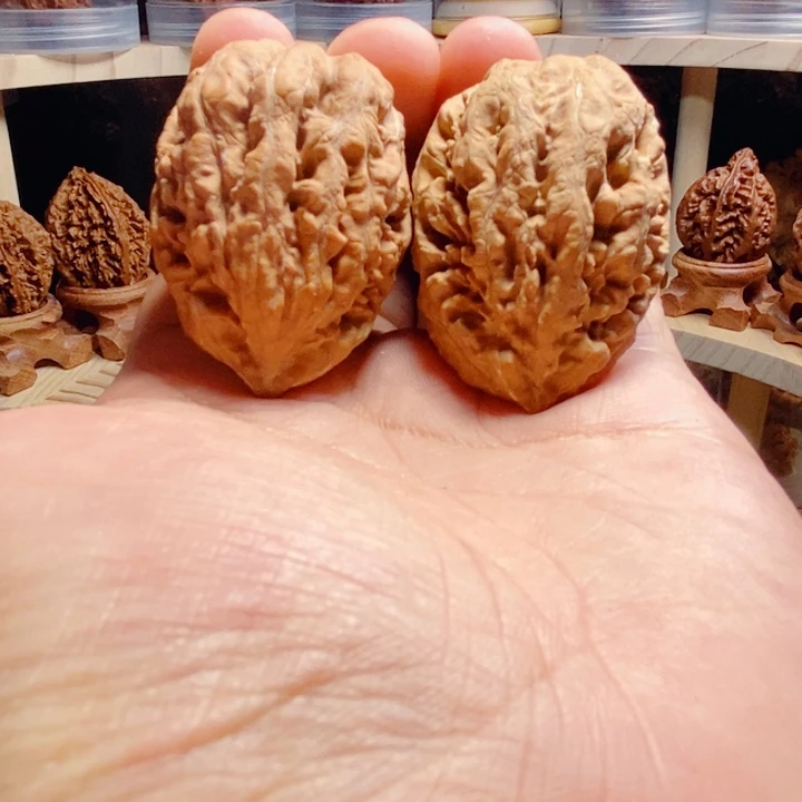 把件文玩核桃蛤蟆头