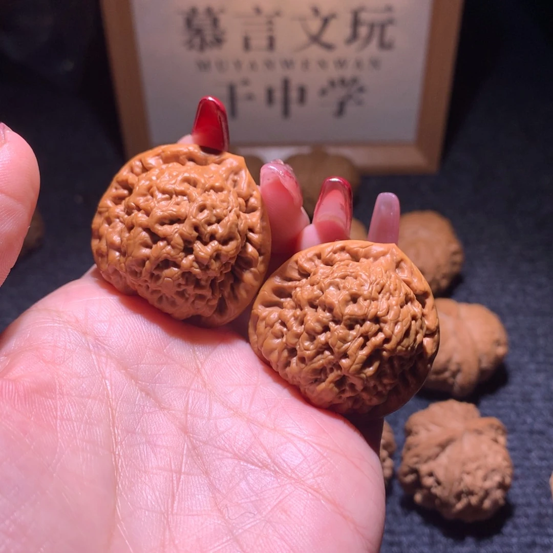 文玩核桃把件金公子37+