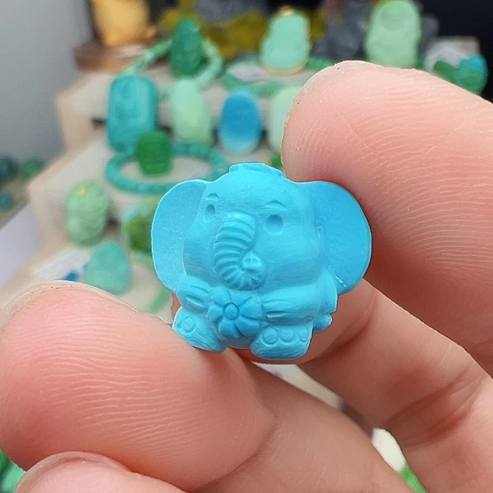 绿松石未镶嵌主播万珍