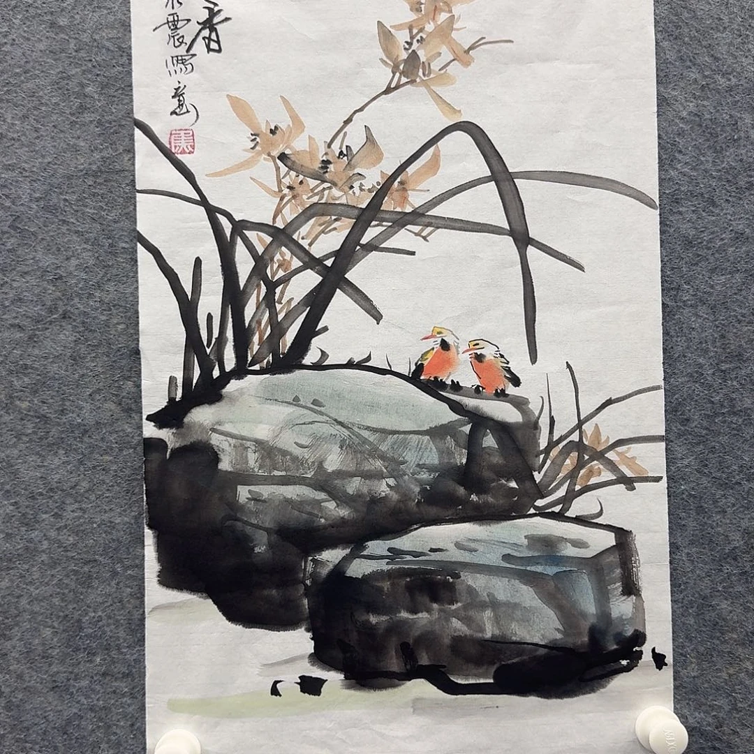 国画国画纯手绘制