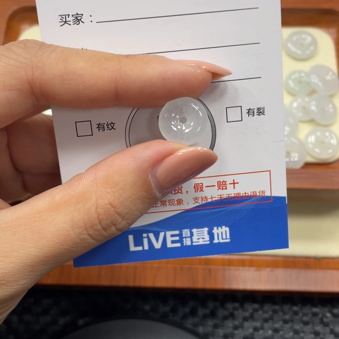 翡翠颈饰未镶嵌翡翠吊坠x 9489