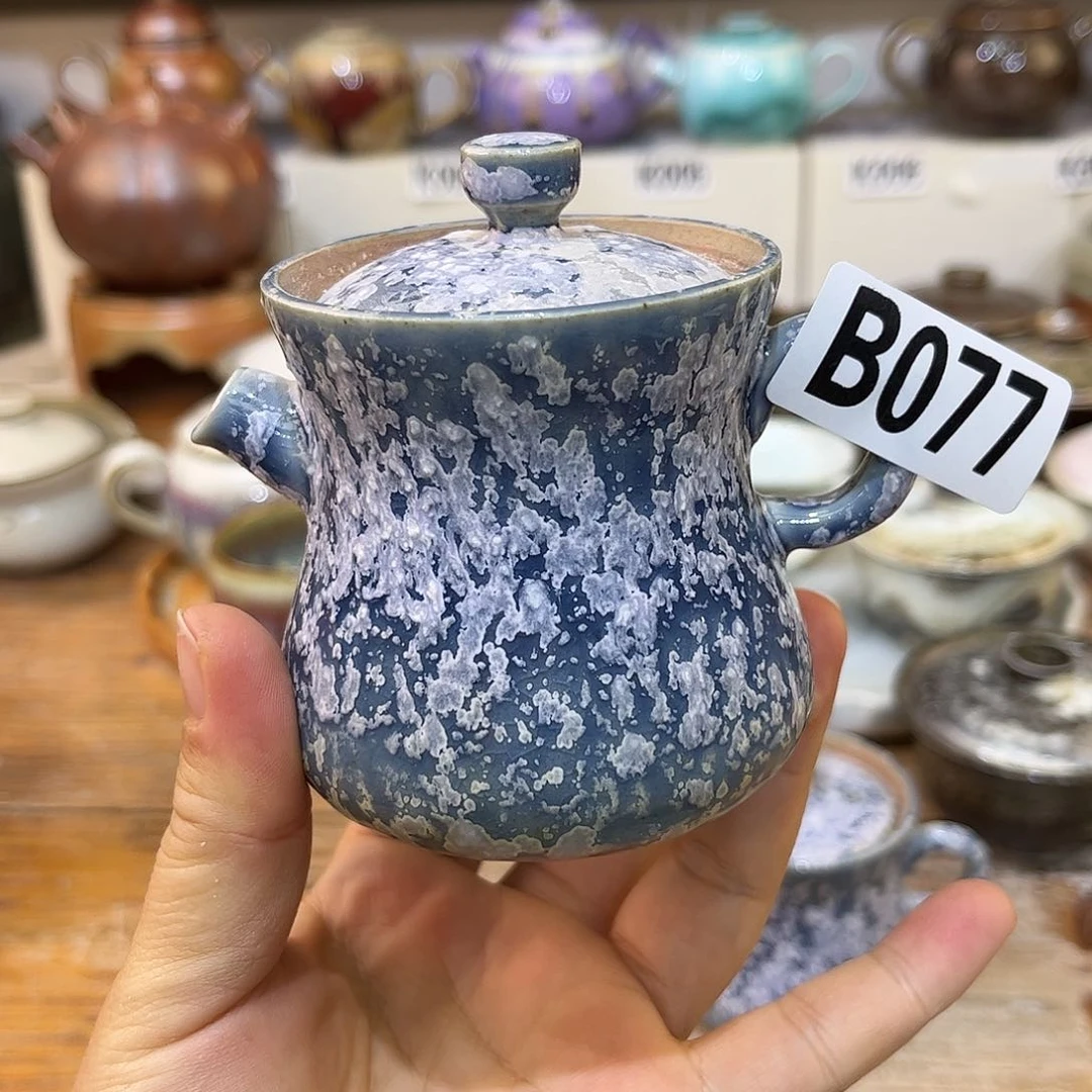 白泥茶杯周*美陶瓷艺术