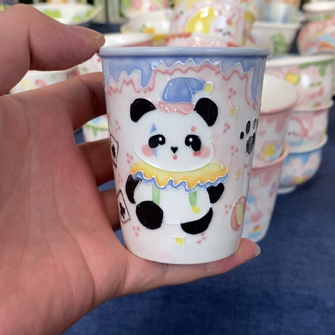 圈***圈瓷片小号可乐杯福利