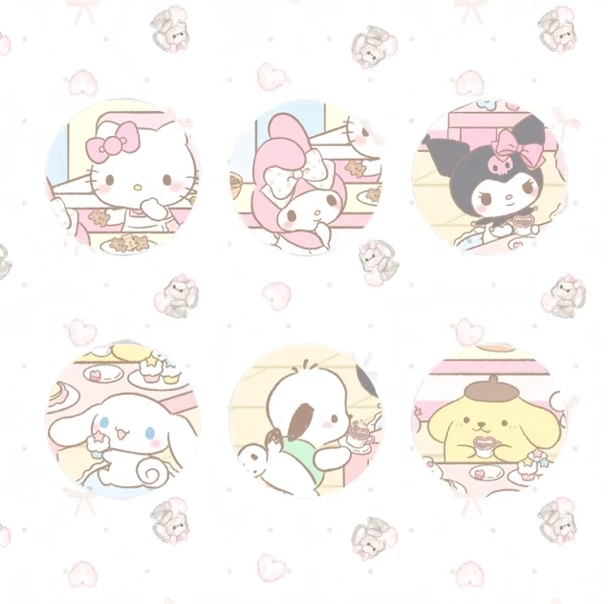 三丽鸥家庭聚会系列徽章