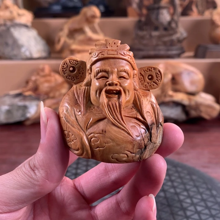 柏木（崖柏）根雕摆件