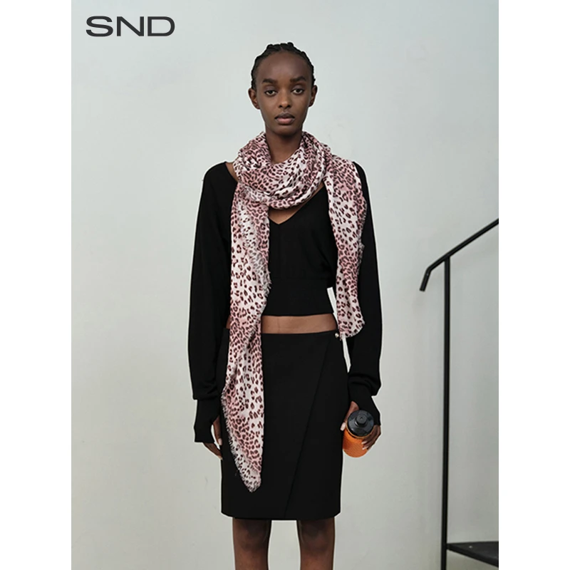 【SNDRARELY ALIKE SS25】SND  V领蝙蝠袖ZZ上衣气质