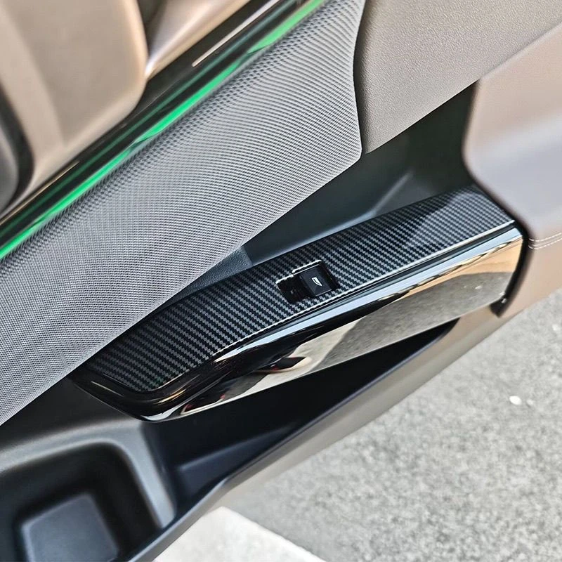 适用于宝马25款X3改装中控排挡框扶手箱后排出风口内饰改装配件贴