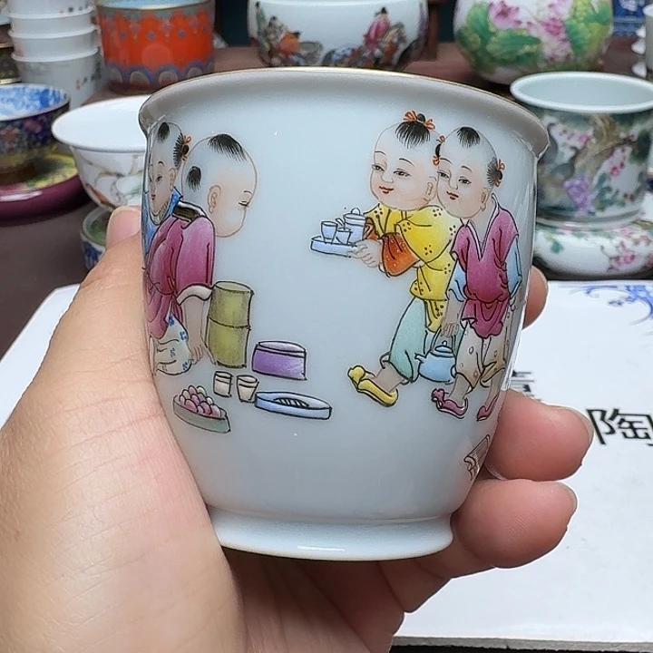 景德镇手工手绘展示