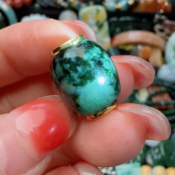 翡翠颈饰未镶嵌天然A货54