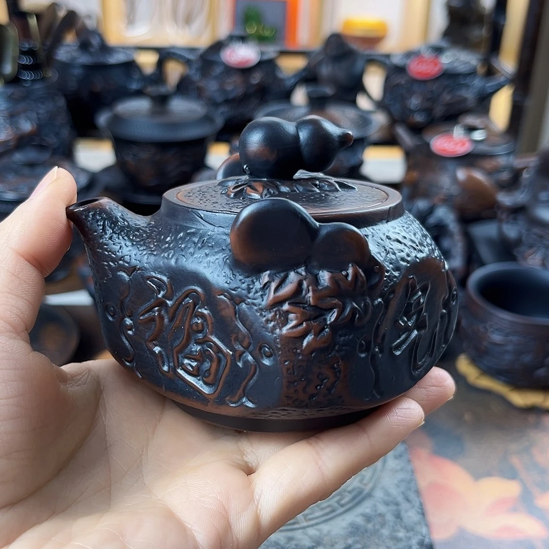 壶云南建水紫陶壶