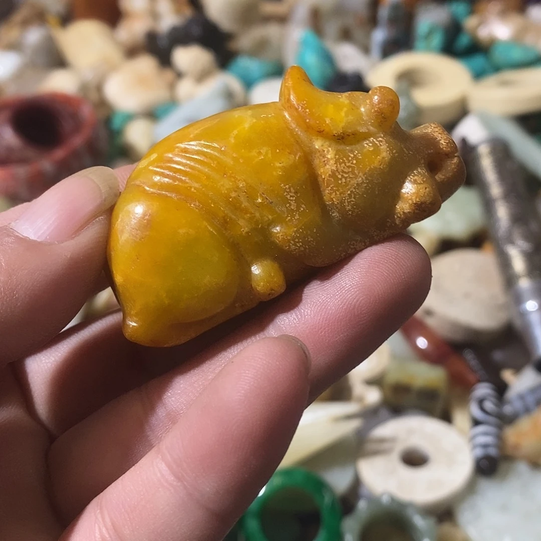 和田玉（糖玉）未镶嵌挂件