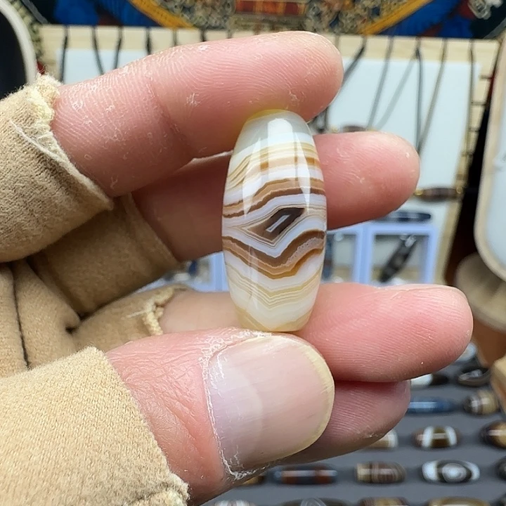 玛瑙/玉髓合金颈饰