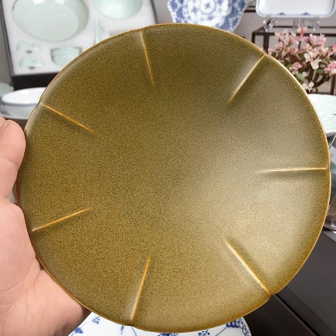瓷片景德镇五花马陶瓷