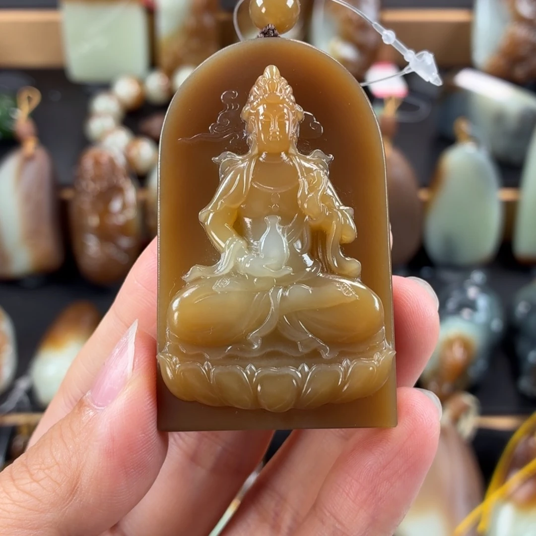 十***桥和田玉未镶嵌颈饰