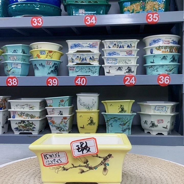 紫砂花瓶紫砂花盆