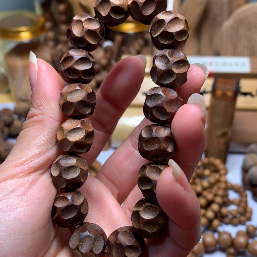 檀香木手串/手链老山檀香1.3✖️1.4无相微瑕