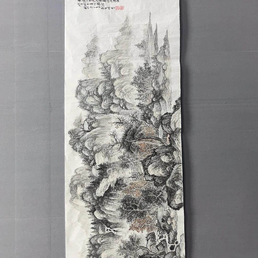国画纯手绘字画宣纸