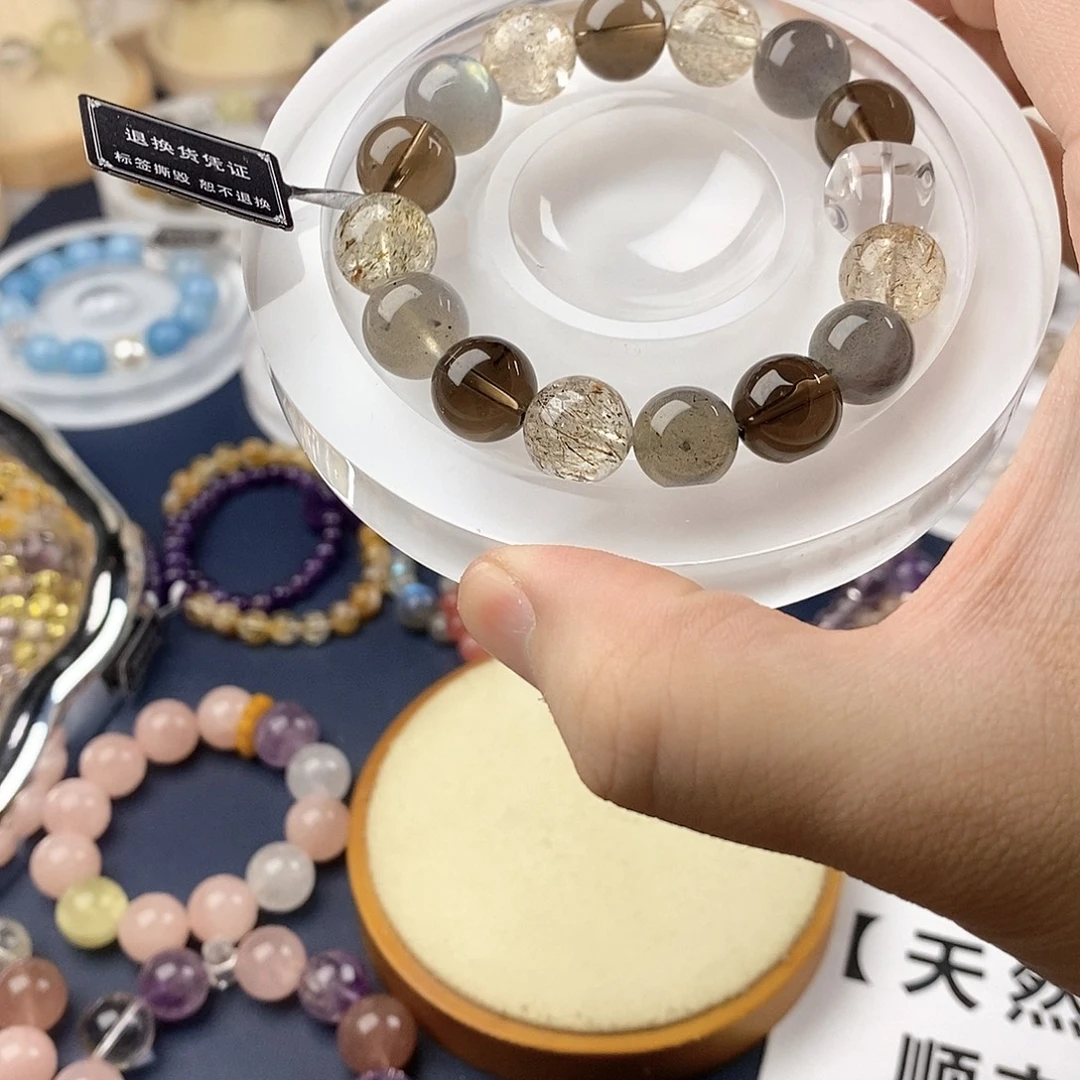 银S925镶嵌手链水晶