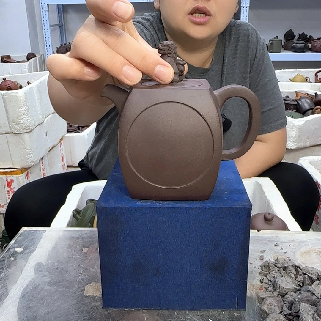 茶壶紫砂宜兴紫砂壶瑕疵