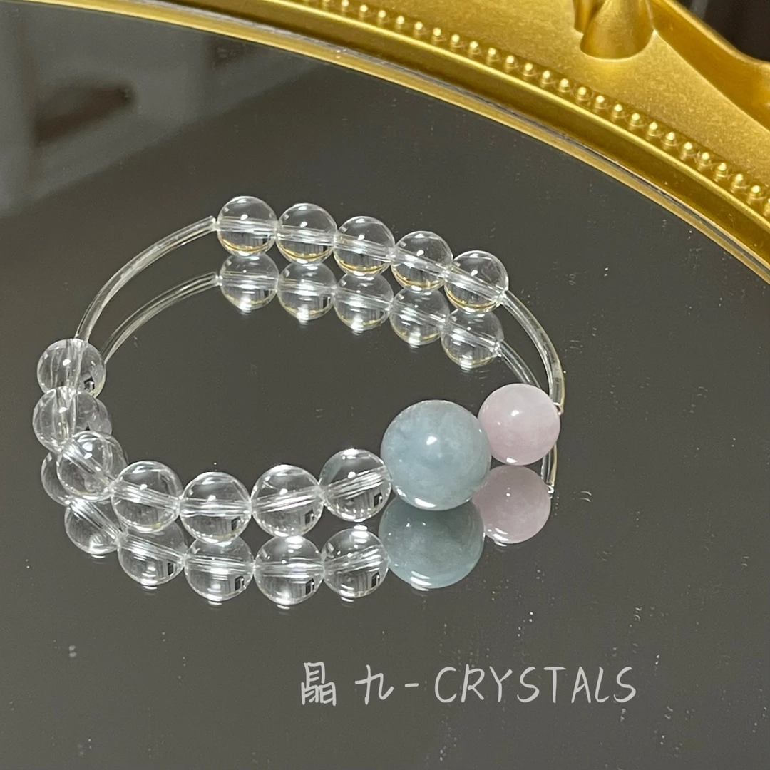 【多啦A梦】招财手串纯天然水晶手串天然材质 精致设计 气质