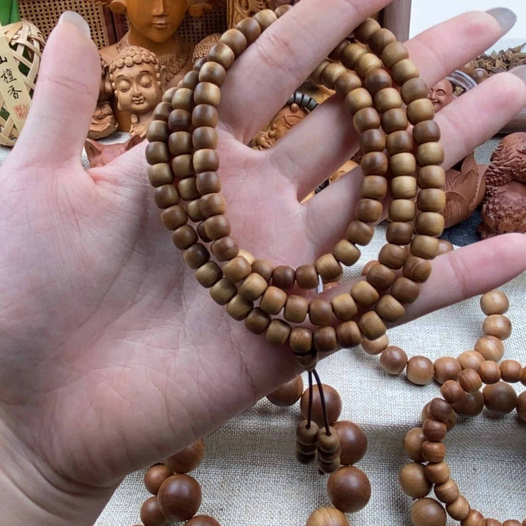 檀香木手串/手链迈索尔，老山檀香，奶香0607