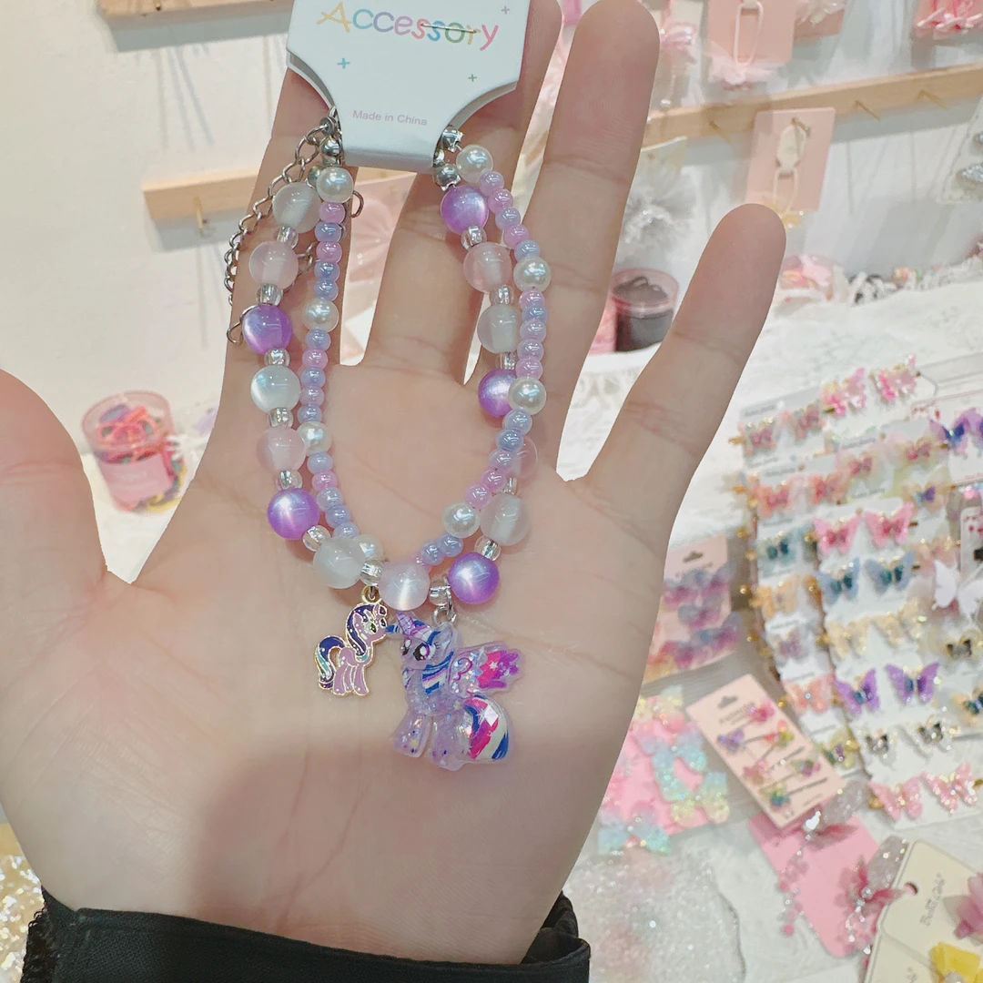 A319-BH小马宝莉手链紫色【满15包邮发货】