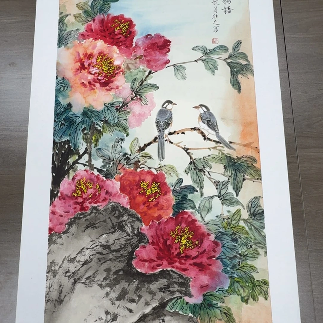 国画国画山水花鸟