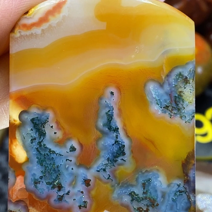 玛瑙/玉髓未镶嵌颈饰爱*