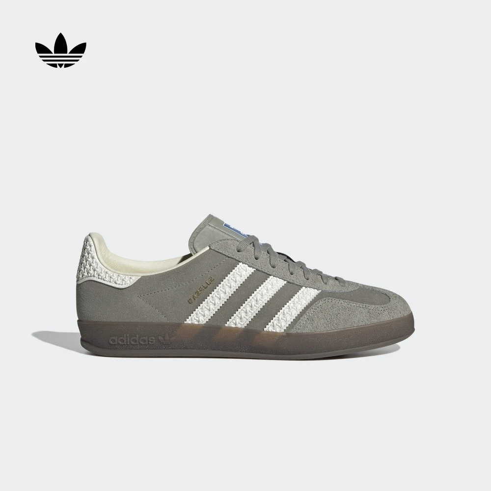 「T头鞋」阿迪达斯三叶草 男女款GAZELLE INDOOR运动板鞋 IF1807