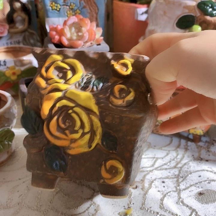 多肉花盆，满15包邮