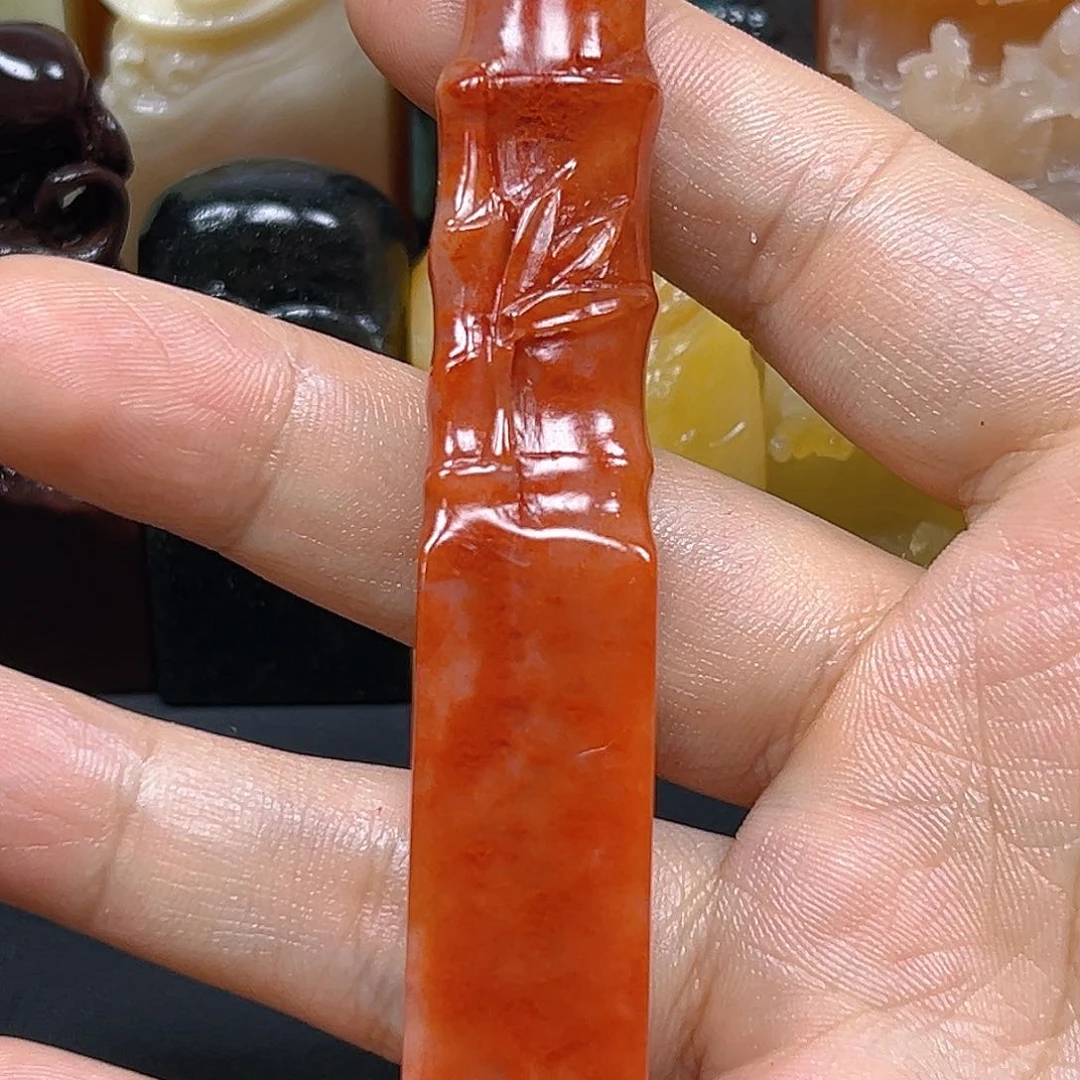 寿山石白*印章雕刻工艺