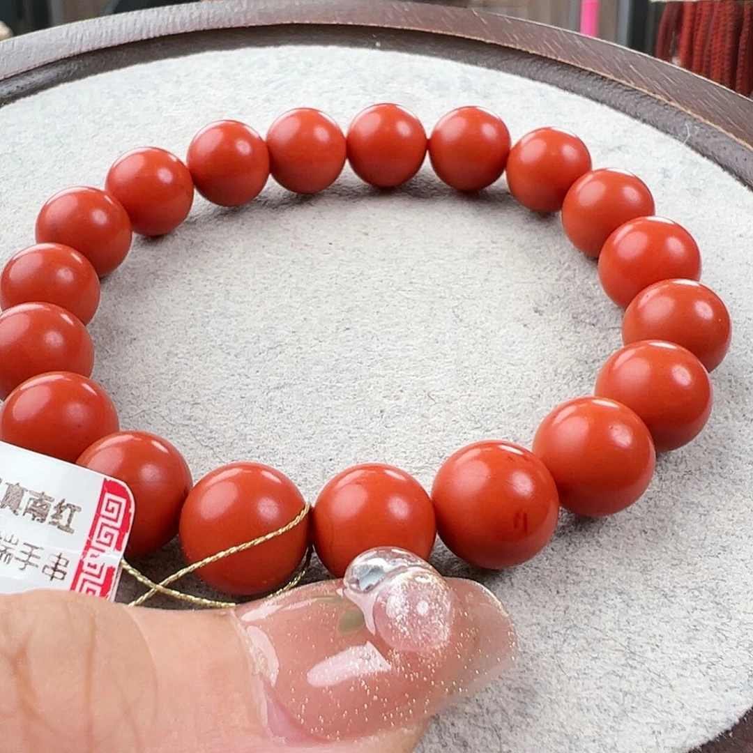 南红玛瑙手串未镶嵌