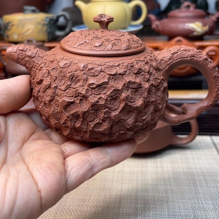 茶杯紫砂微微瑕壶不退不换