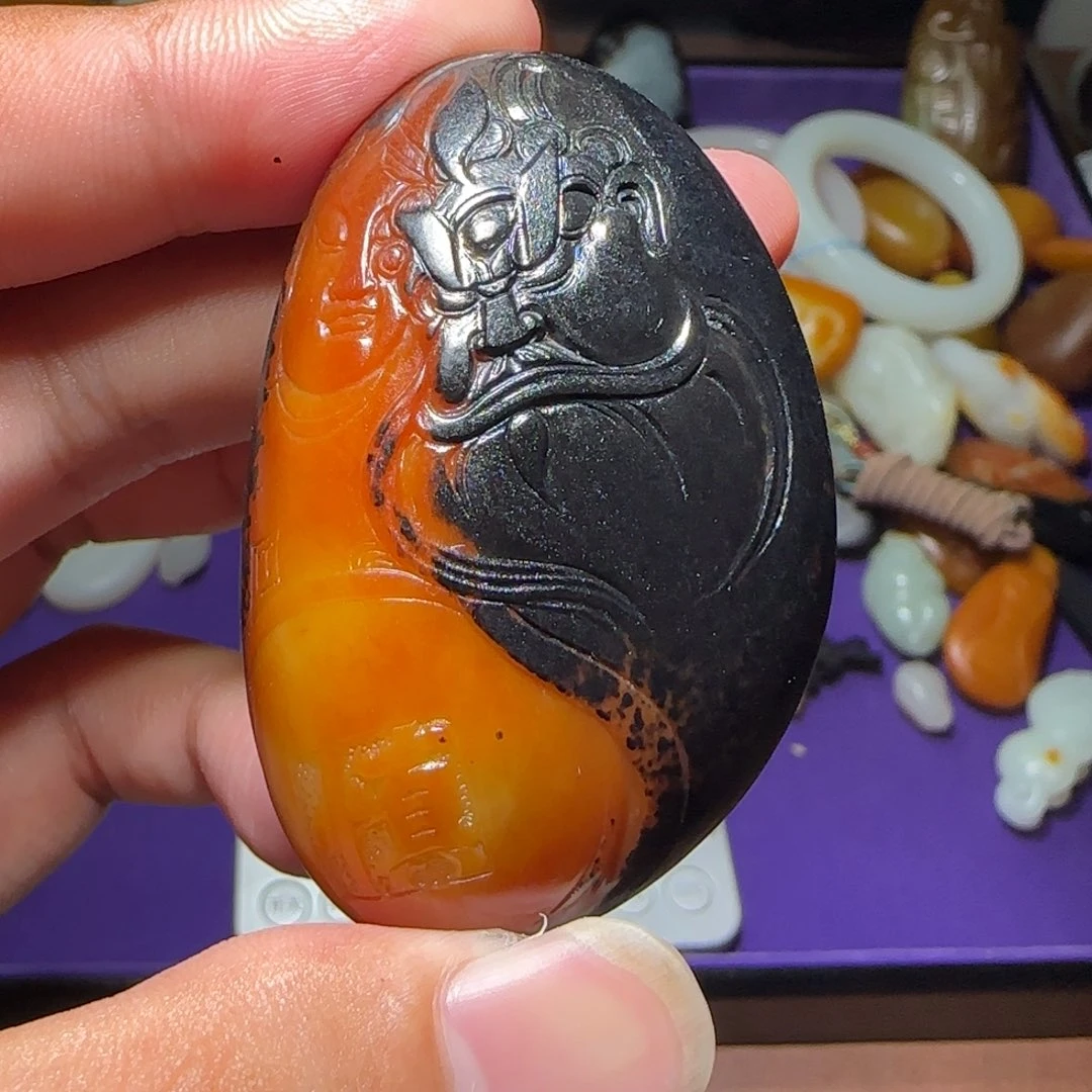 n***D和田玉未镶嵌颈饰